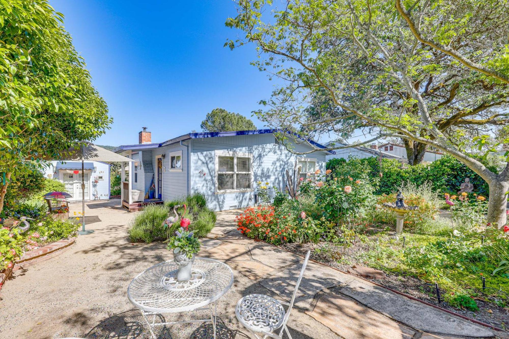 Romantic Casita With Garden And Deck 2 Miles To Plaza! Sonoma Bagian luar foto