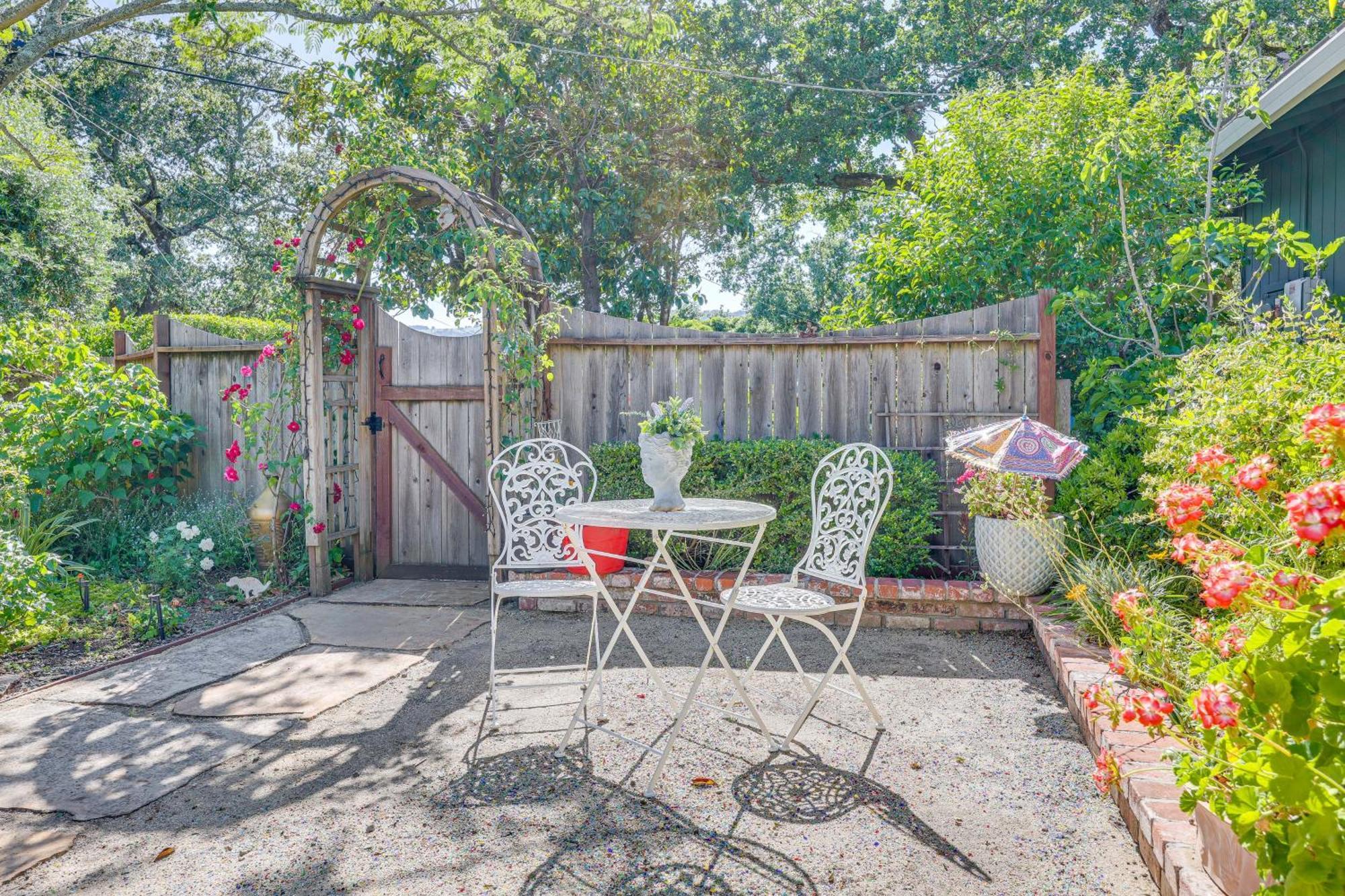 Romantic Casita With Garden And Deck 2 Miles To Plaza! Sonoma Bagian luar foto